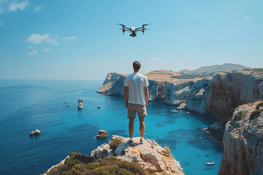 large drones with camera