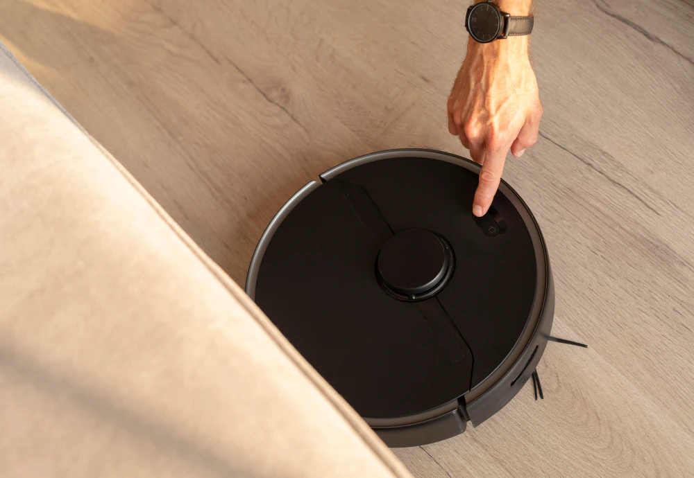 big robot vacuum cleaner