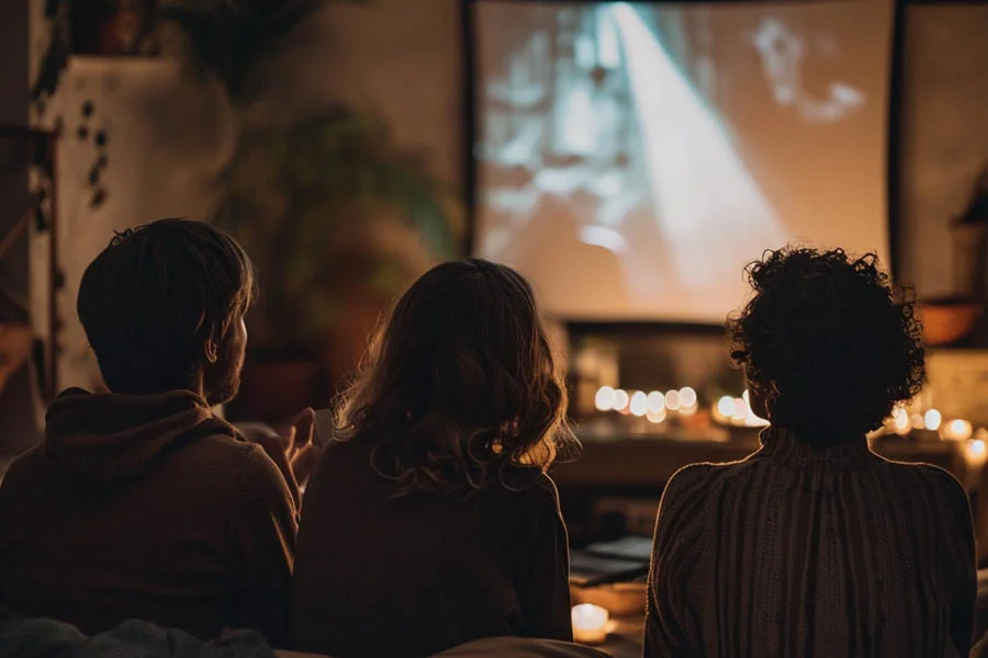 living room projector