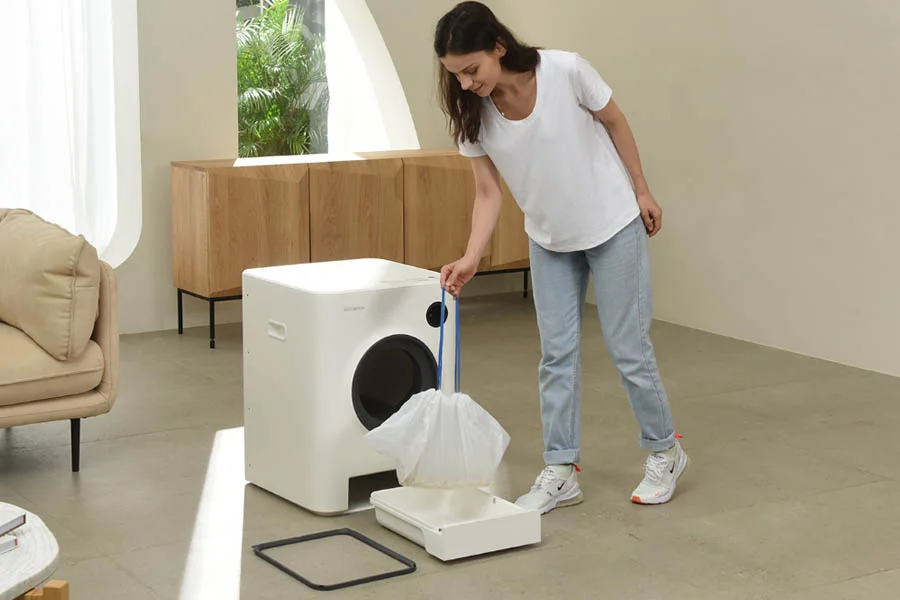 best cat litter box for odor