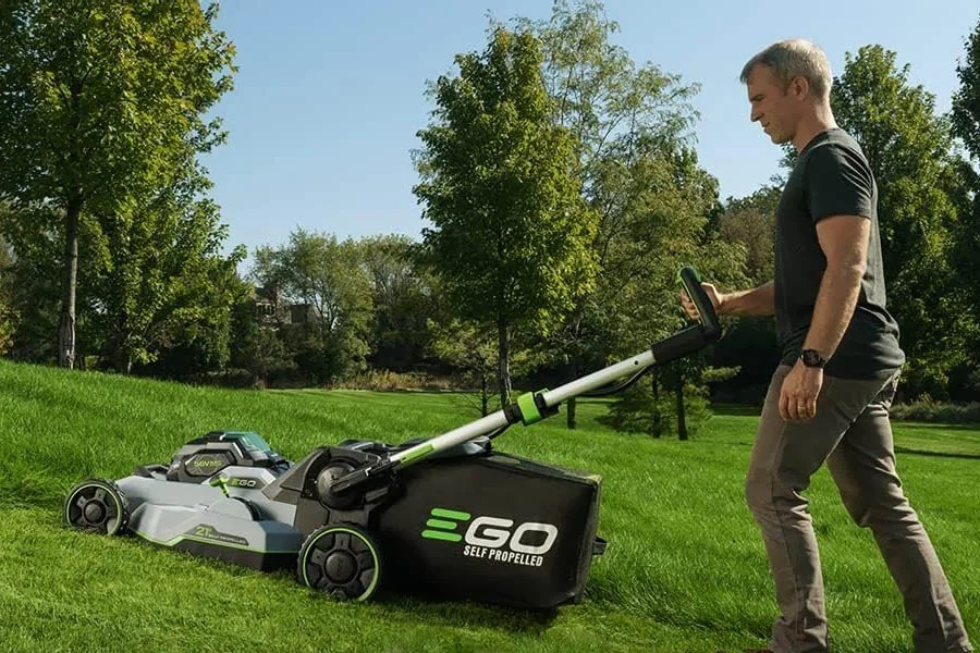 eco electric lawn mower