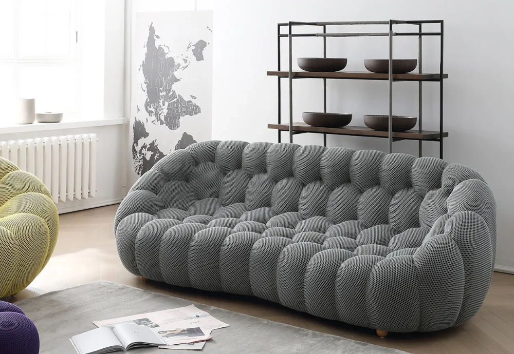 bubble 2 curved 3-4 seat sofa