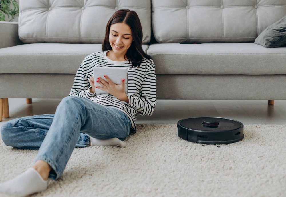 big robot vacuum cleaner