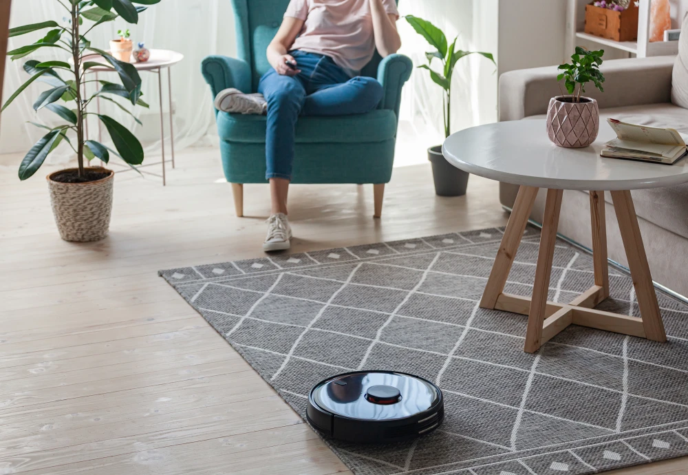 big robot vacuum cleaner